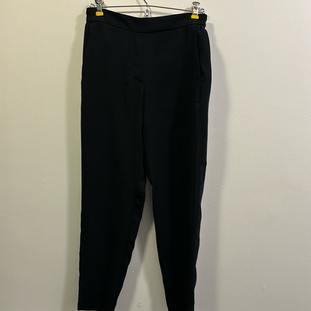 J crew elastic waist dress pants size 2 black